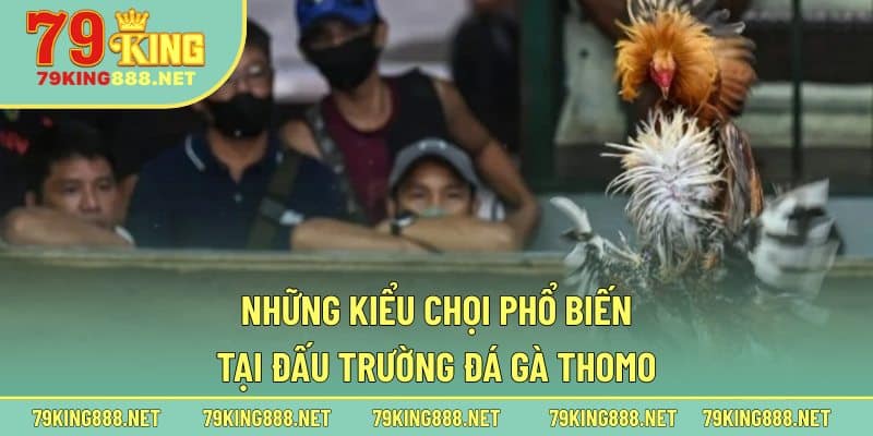 Những kiểu chọi phổ biến tại đấu trường đá gà Thomo