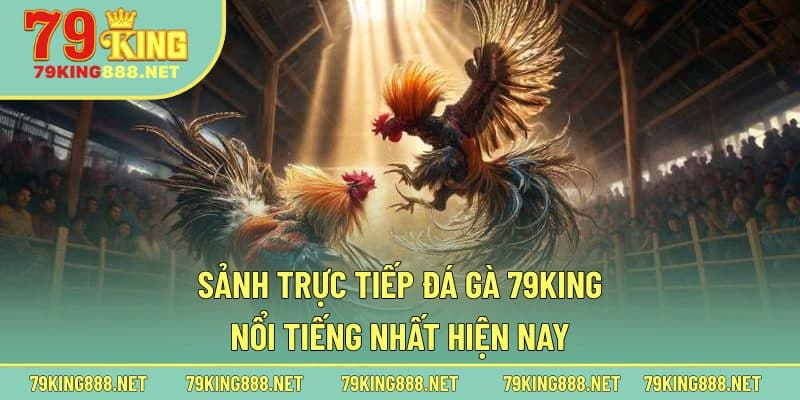 Sảnh trực tiếp đá gà 79king nổi tiếng nhất hiện nay
