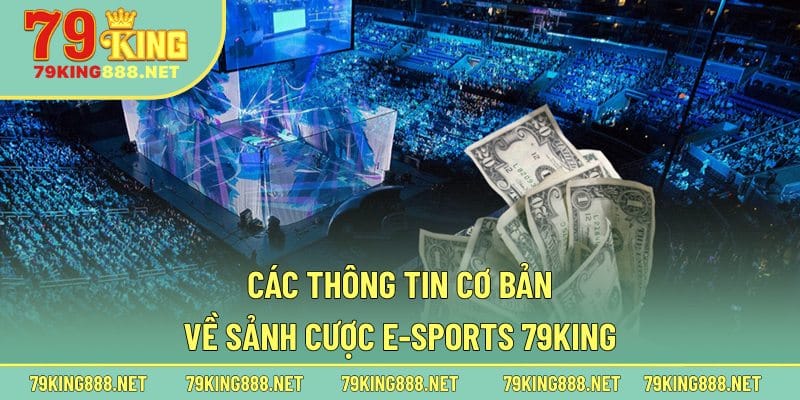 Các thông tin cơ bản về sảnh cược E-Sports 79king
