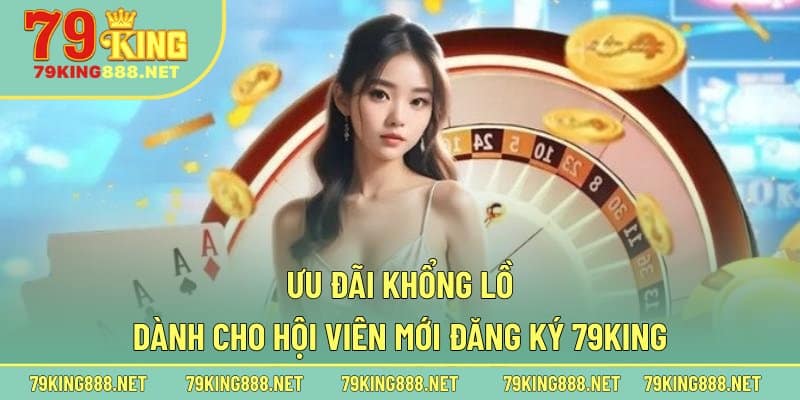 Ưu đãi khổng lồ dành cho hội viên mới đăng ký 79king